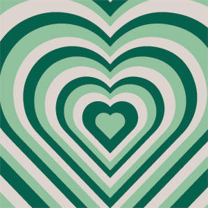 Lucky Heart Pattern Xbox 360 (Includes HDD) Skin